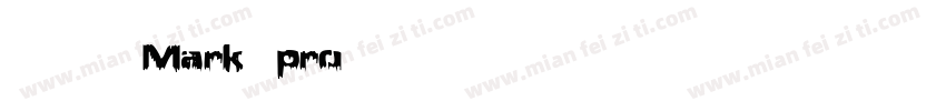 英文字体Mark pro字体转换